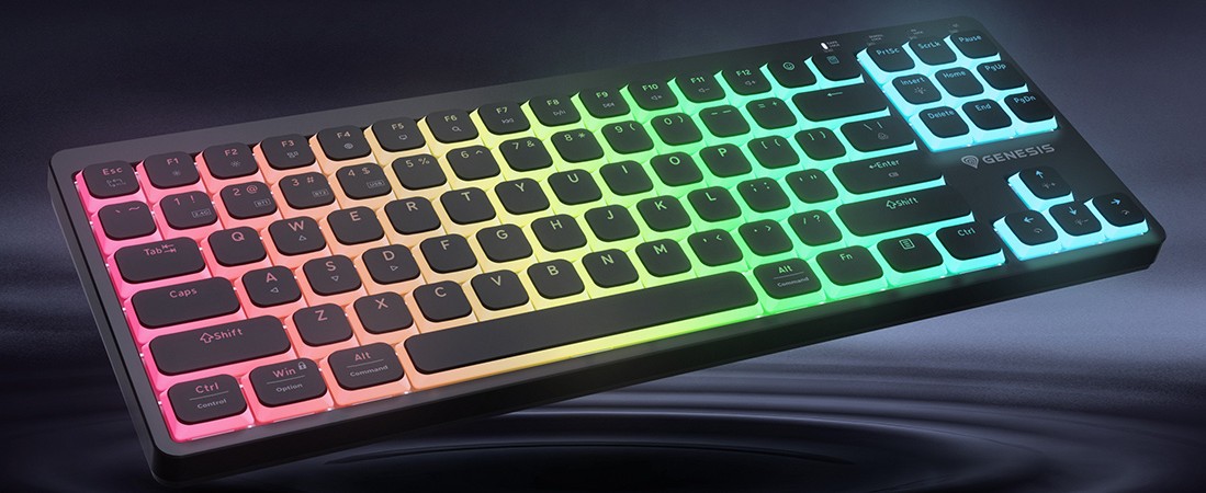 Un format compact. Un contrôle optimal. Découvre le GENESIS Thor 430 TKL