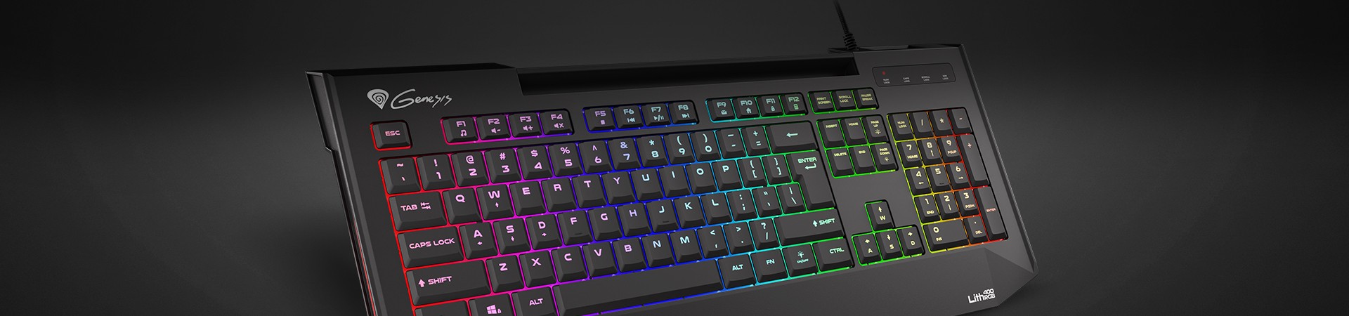 Genesis Lith 400 RGB avec la recommandation de Video Blog Tech
