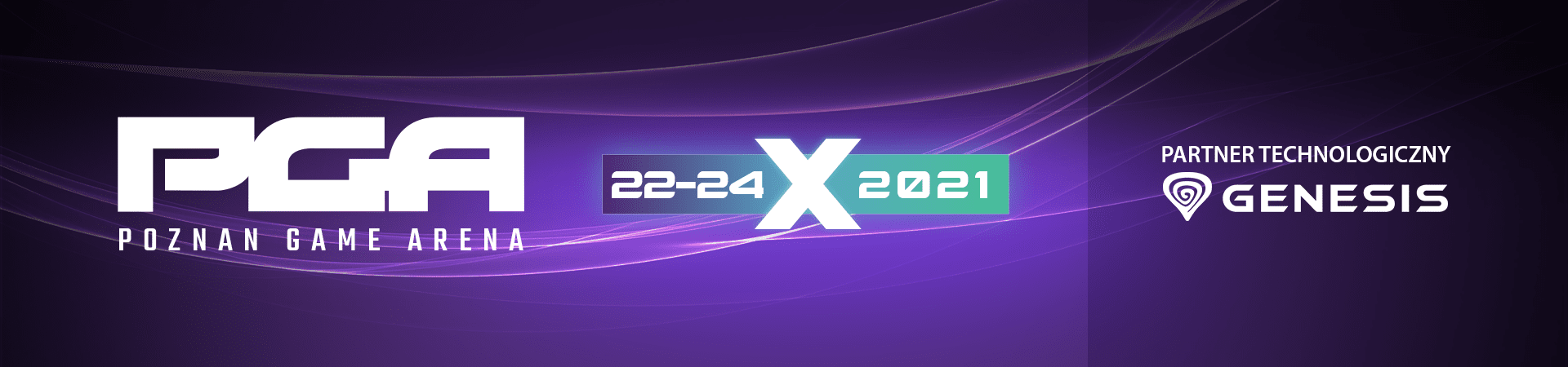 GENESIS UN PARTENAIRE TECHNOLOGIQUE DE LA POZNAŃ GAME ARENA 2021.