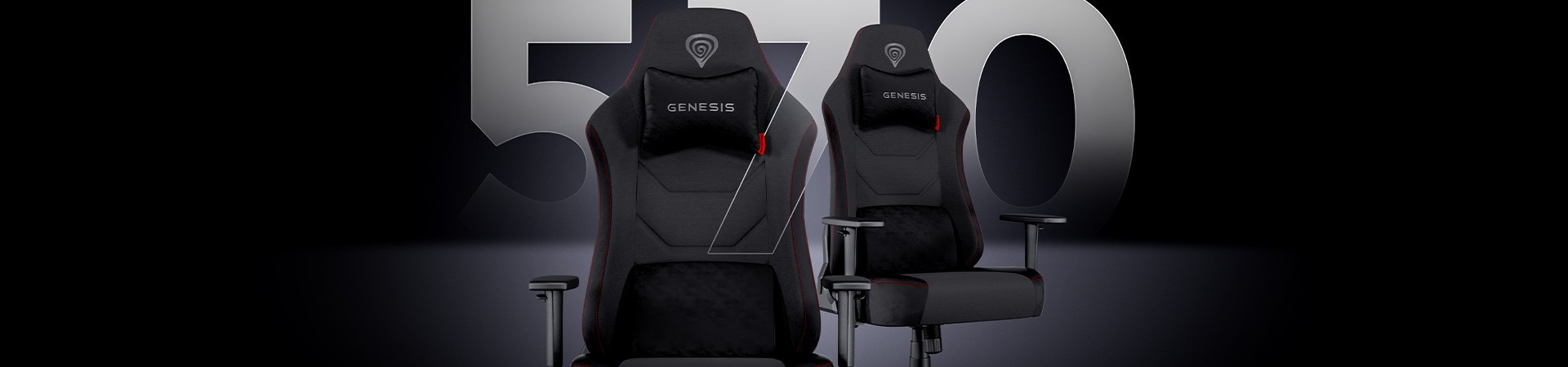 Un confort sans limite. Découvre le fauteuil GENESIS Nitro 570