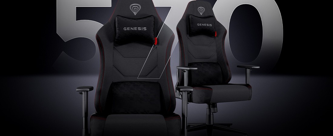 Un confort sans limite. Découvre le fauteuil GENESIS Nitro 570