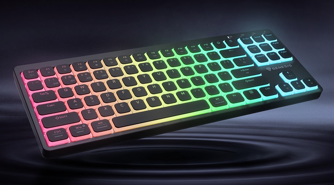 Un format compact. Un contrôle optimal. Découvre le GENESIS Thor 430 TKL