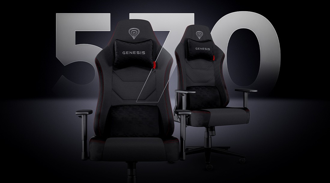 Un confort sans limite. Découvre le fauteuil GENESIS Nitro 570