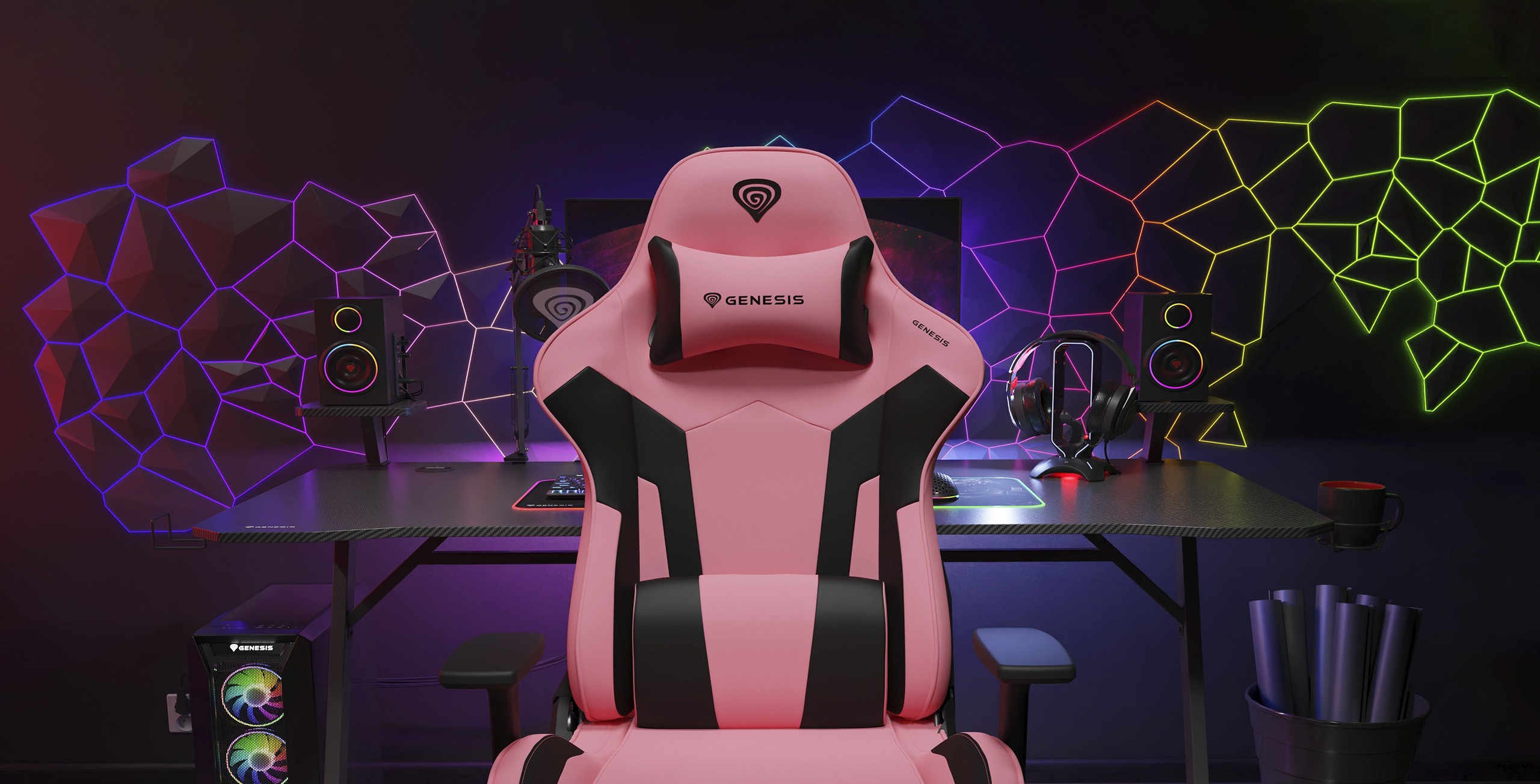 Genesis Nitro 720 Rose - noir