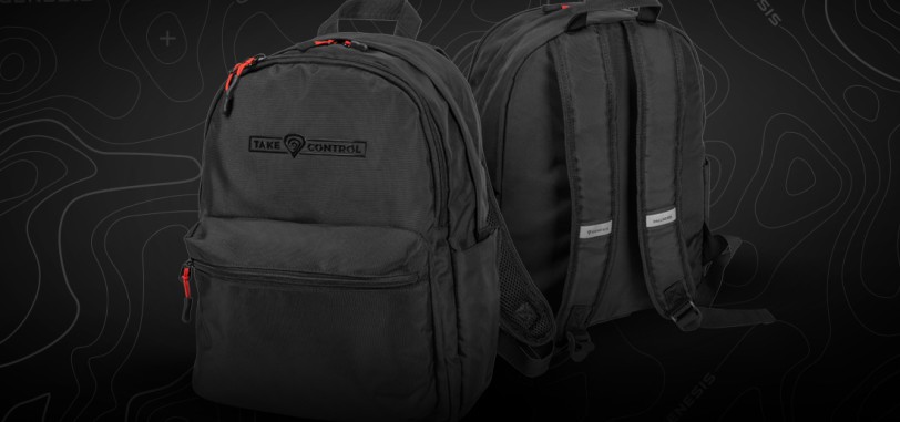 Monte d'un cran avec le sac à dos GENESIS Palladium 200.
