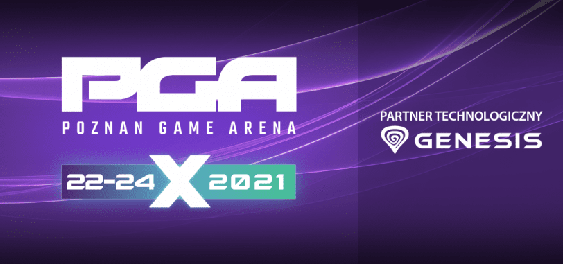 GENESIS UN PARTENAIRE TECHNOLOGIQUE DE LA POZNAŃ GAME ARENA 2021.